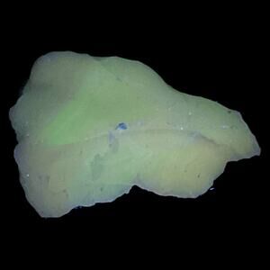 Mint Opaque‎ Art Glass Cullet Glowing Manganese Slag Glass #5GL69